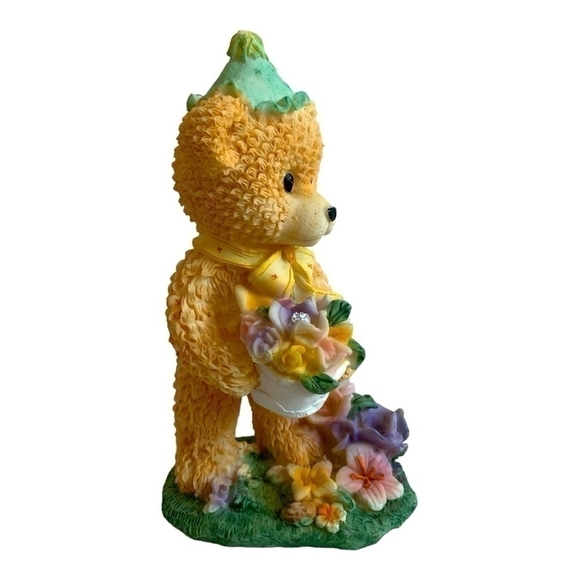 Teddy Bear Statue ENESCO Cherished Teddies Collector’s Figurine Bear Sculpture - Picture 3 of 5
